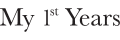 My 1st Years logo