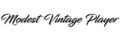 Modest Vintage Player logo