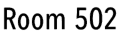 Room 502 logo